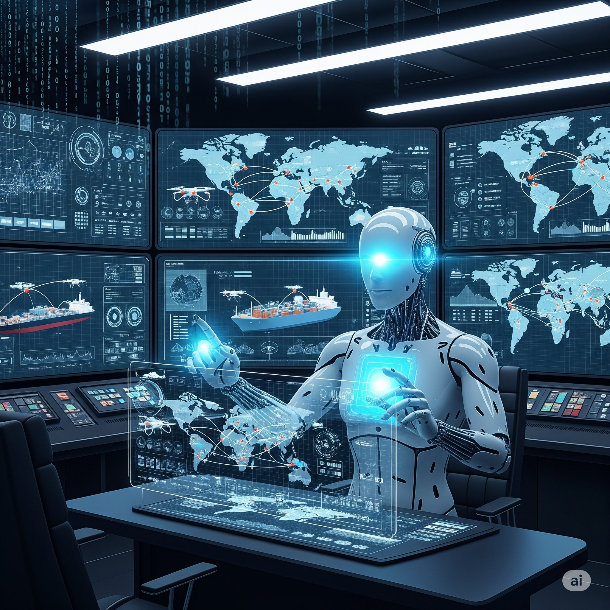 AI Supply Chain Manager - Intelligent logistics automation